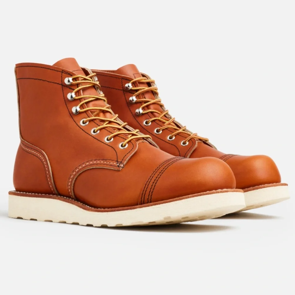 Red Wing Iron Ranger Traction Tred 6” Oro Legacy Leather Mens size 9.5 NEW!!!